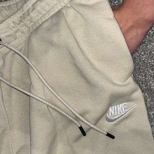 Tan Nike Sweatpants